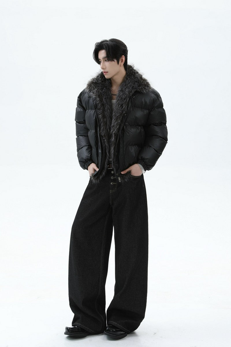 Heavyweight Faux Fur Puffer