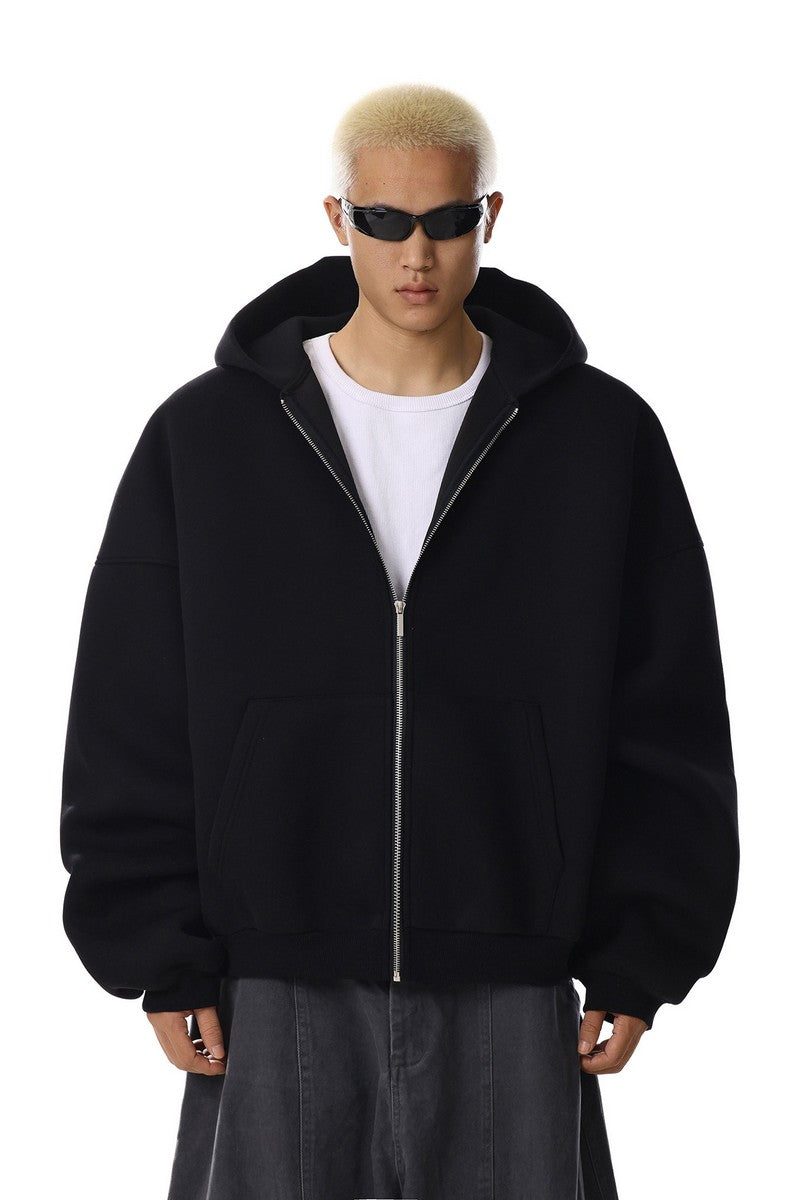 Heavy Zip-Up Hoodie