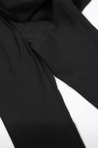 Slim Straight Flare Trousers
