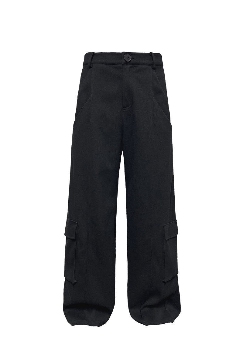 Straight Fit Utility Cargo Pants
