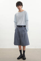 Layered Slub Long Sleeve