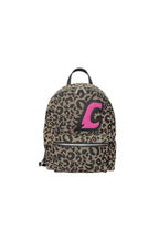C-Logo Leopard Print Backpack