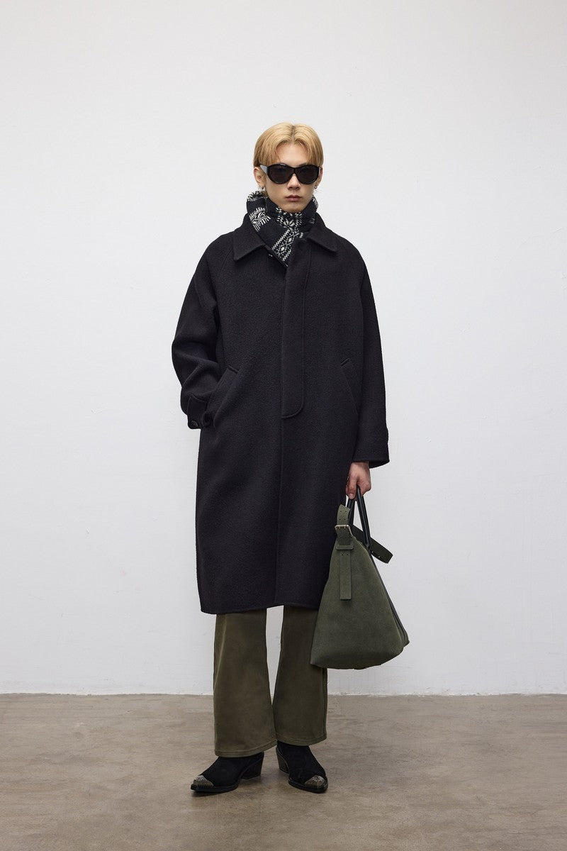 Reversible Wool Overcoat