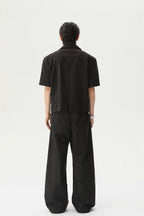 Western Style Buttoned Suit Trousers