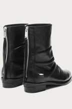 Wrinkled Horsehide Chelsea Boots