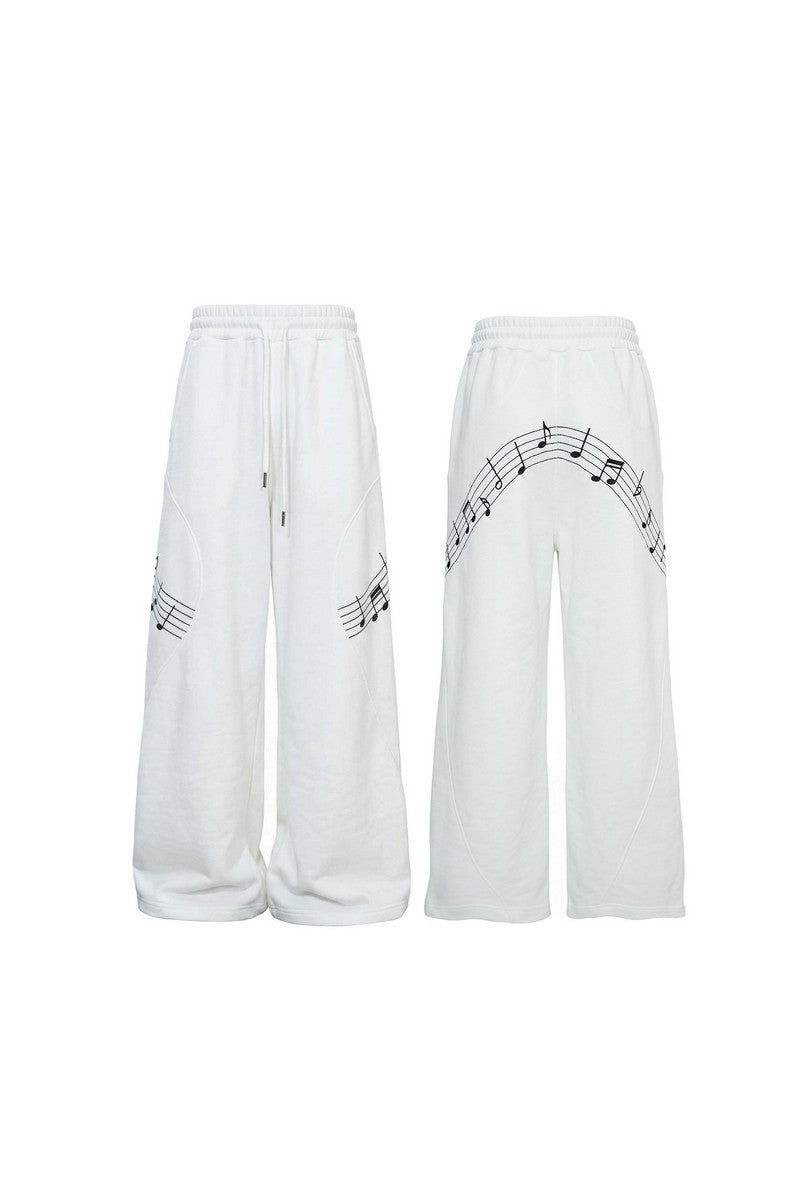 Embroidered Musical Trousers