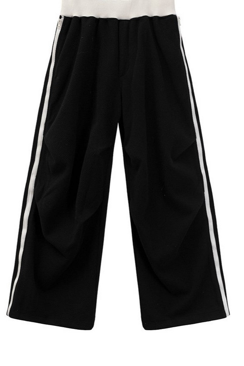 Colorblock Striped Sweatpants