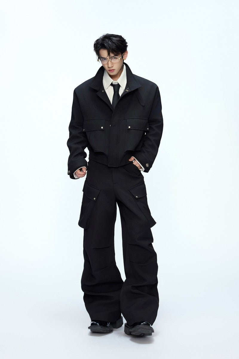 Deconstructed Utility Cargo Pants