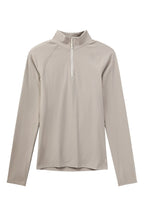 Stretch Dry-Fit Mock Neck Tee