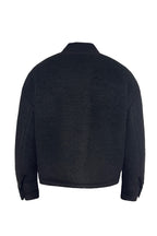Curly Wool Buckle Jacket