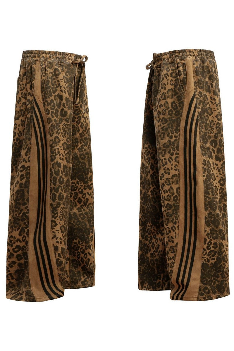 Leopard Stripe Utility Pants - EU Only