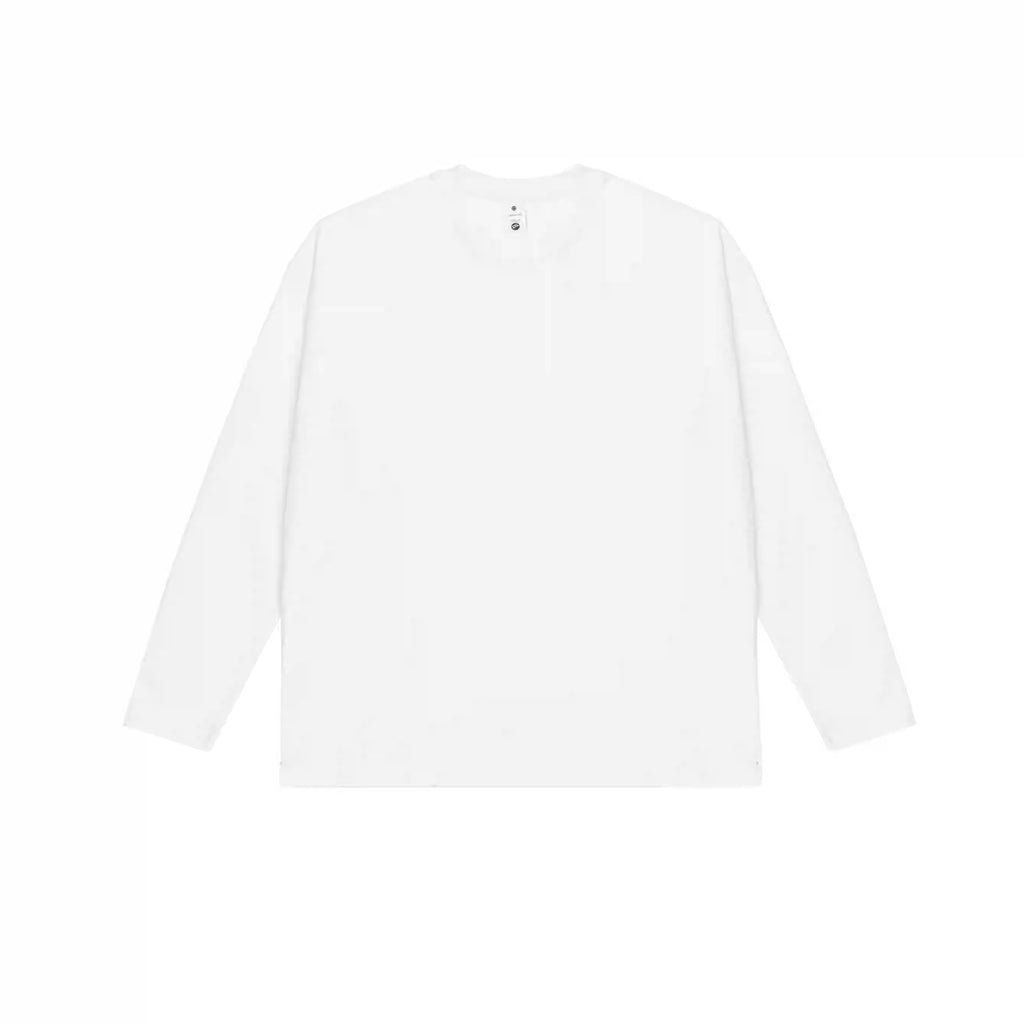 Heavyweight Cotton Basic Long Sleeve T-Shirt
