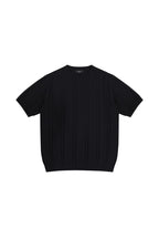Linen Blend Knit T-Shirt
