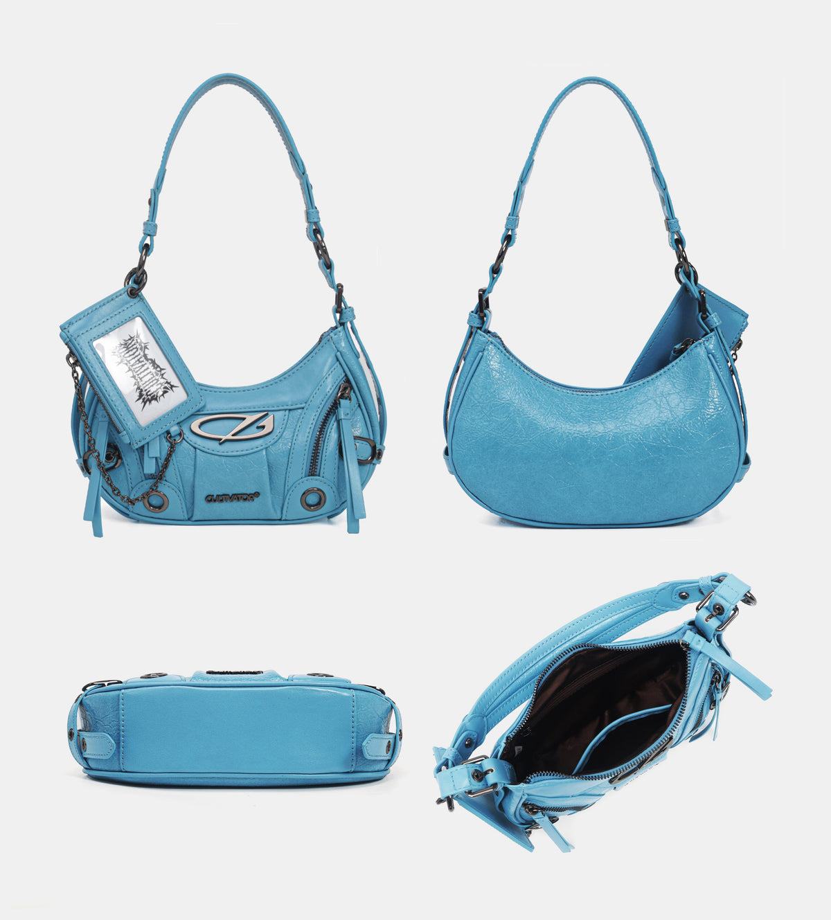 Punk Cardholder Biker Bag