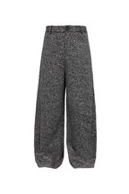 Wide Pleated Wool Trousers
