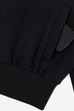Cropped Zip-Up Sweater