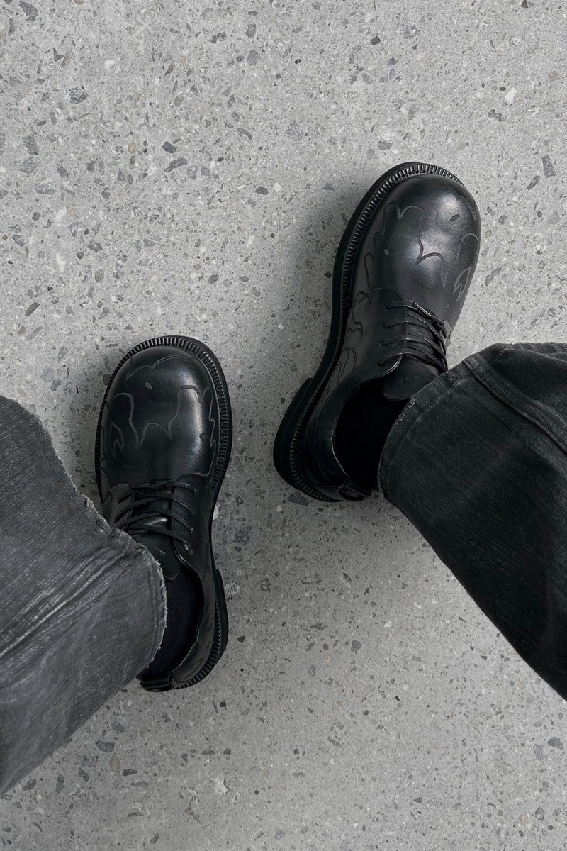 Lug Sole Derby Shoes