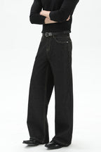 Vintage Washed A-Line Jeans