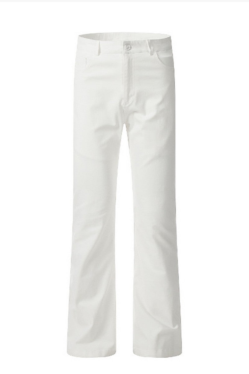 Draped Flare Jeans
