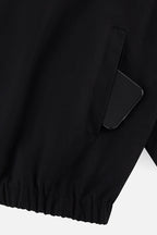 Relaxed Stand Collar Jacket