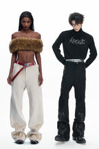 Thorn Totem Embroidered Pants