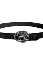 Horse Embossed Studded Belt