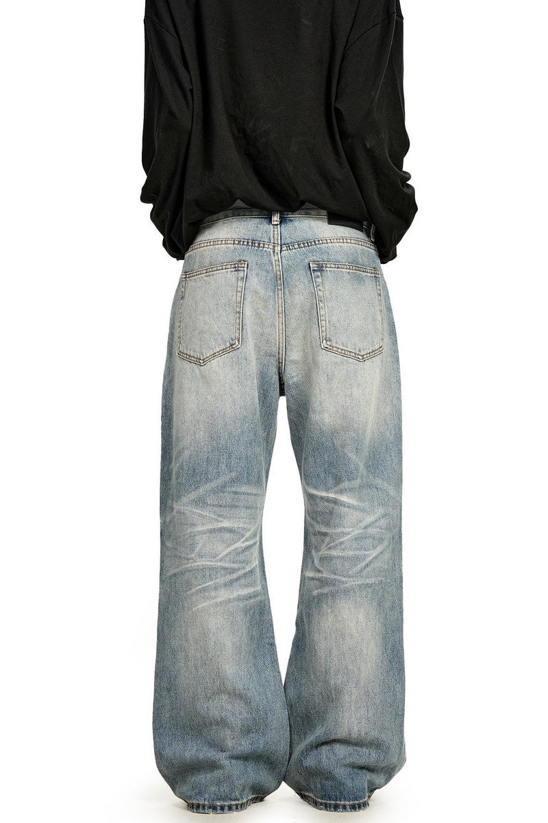 Whisker Wash Jeans