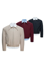 Tencel Layered Shirt Jacket