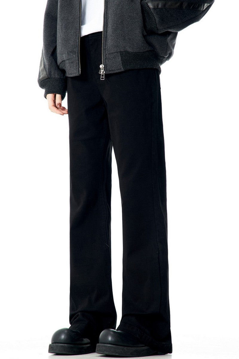Draped Flare Jeans