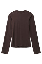 Tencel Fitted Raglan Long Sleeve Tee