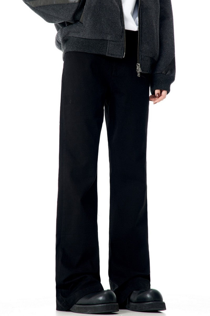 Draped Flare Jeans