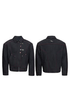 Okayama Raw Denim Bomber Jacket