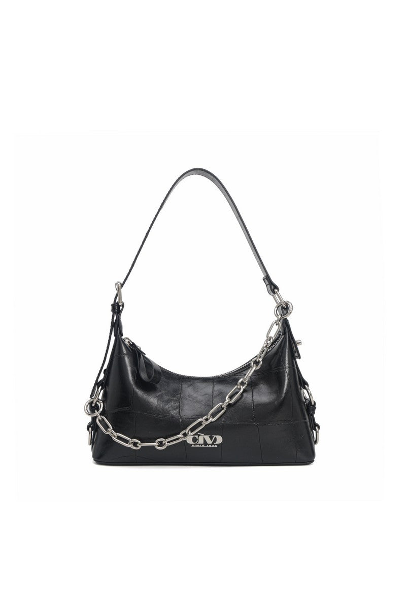 Stone Texture Chain Bag