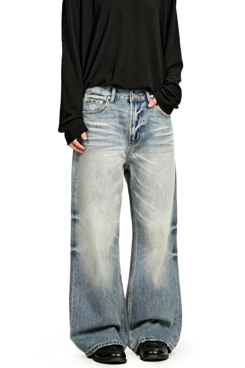 Whisker Wash Jeans
