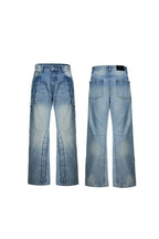 Washed Spine Detail Jeans
