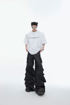 Metal Logo Shoulder Pad Tee