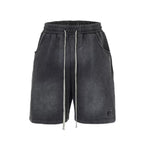 Gradient Vintage Loose Heavy Shorts