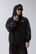 Distressed Tie Dye Hoodie
