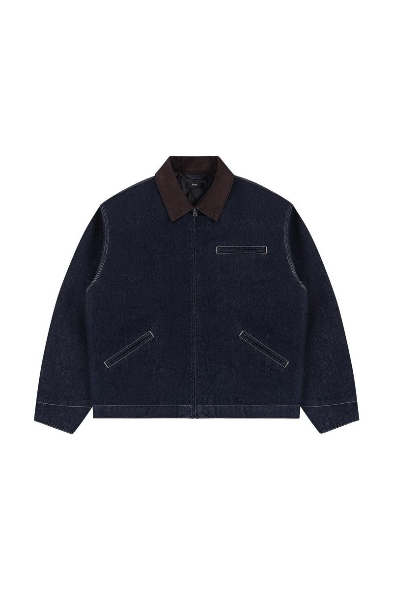 Faded Detroit Denim Jacket