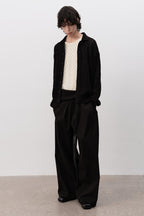 Textured Knit Cotton Cardigan