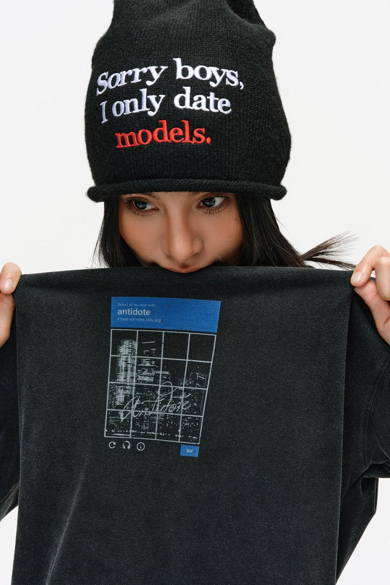 Heavyweight Washed Captcha T-Shirt