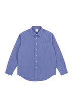 Washed Blue Check Shirt
