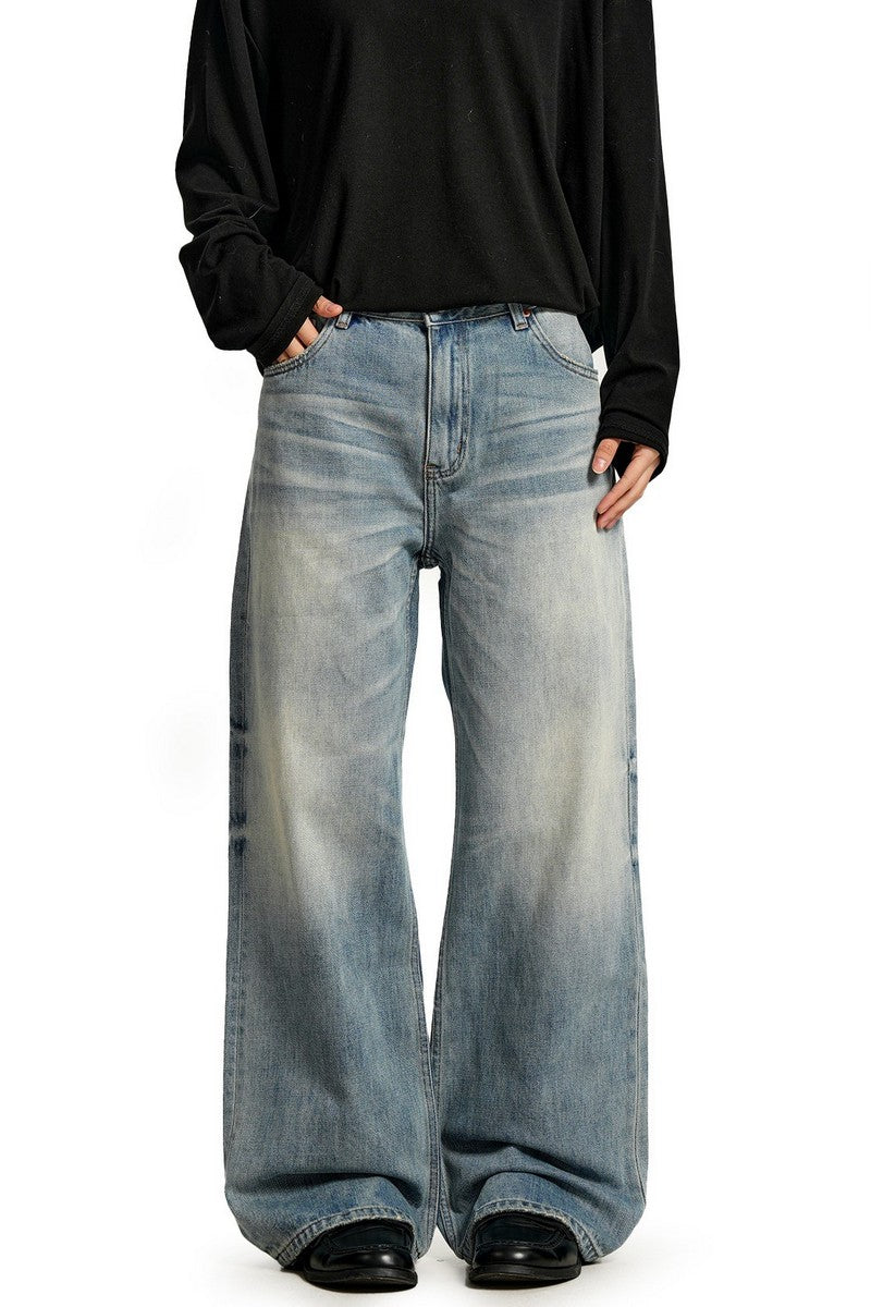 Whisker Wash Jeans
