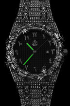 Iced Cross Fleur Quartz Watch