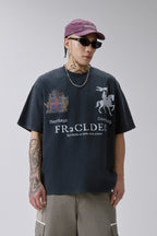 Distressed Badge T-Shirt