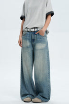 Blue Straight Cleanfit Jeans