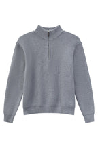Heavyweight Half Zip Knit Sweater