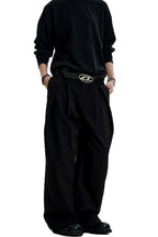 Draped Pleated Trousers