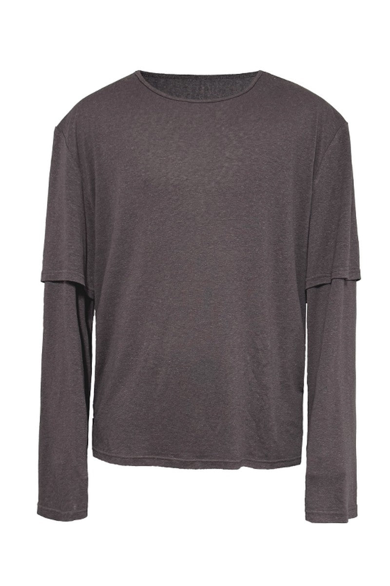 Layered Slub Long Sleeve