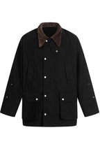 Corduroy Collar Casual Jacket